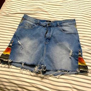 Lucky & Blessed L&B boyfriend cutoff shorts